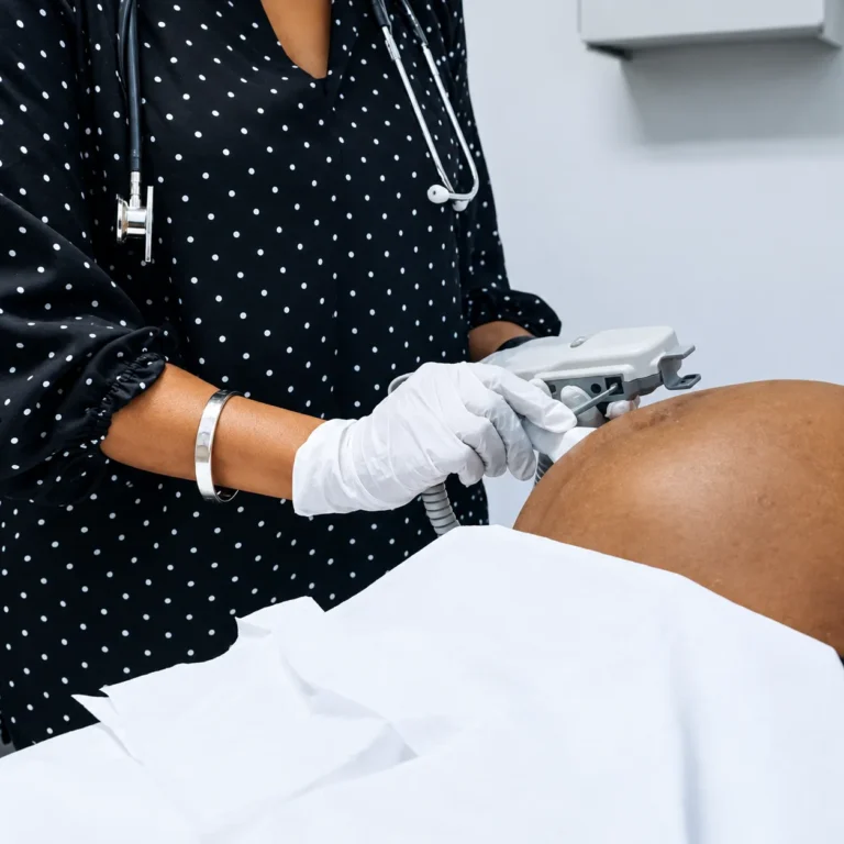 Clinical Procedure on pregnant woman